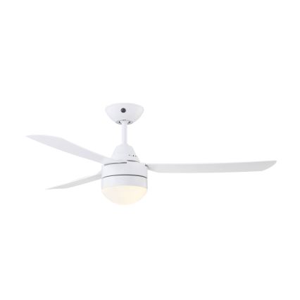 BAYSIDE 531016 - Ceiling fan MEGARA 2xE14/15W/230V white + remote control