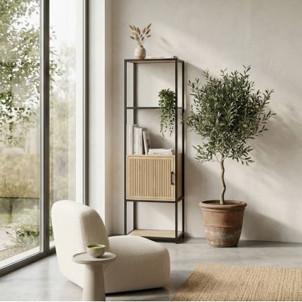 BAZO Bookcase 43x153 cm, Brown