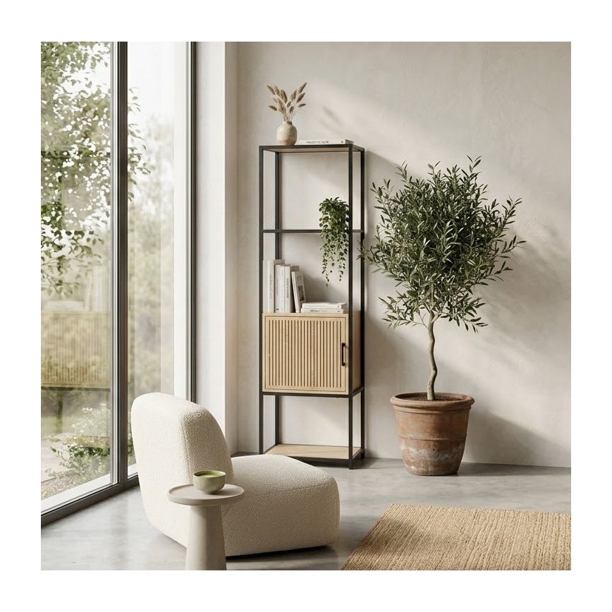 BAZO Bookcase 43x153 cm, Brown