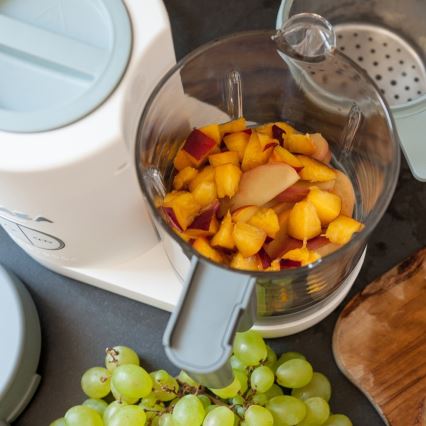 Beaba - 2-in-1 BABYCOOK NEO Steam Cooker, Green/White