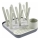 Beaba - Bottle drying rack green/grey