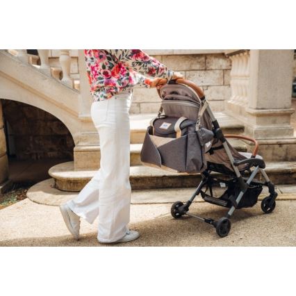 Beaba - Changing bag for stroller SYDNEY grey/beige