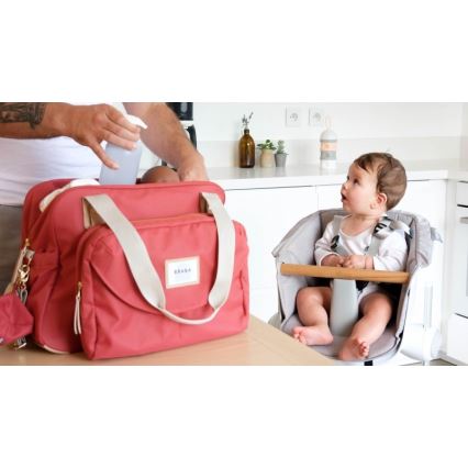 Beaba - Changing bag GENEVA red