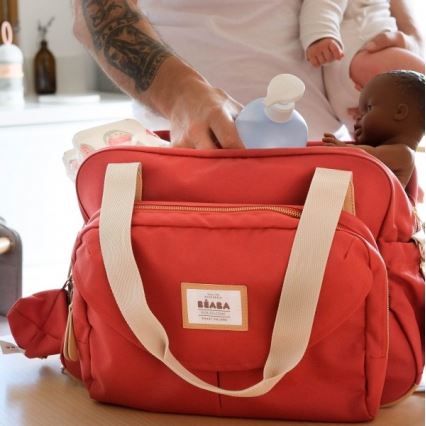 Beaba - Changing bag GENEVA red