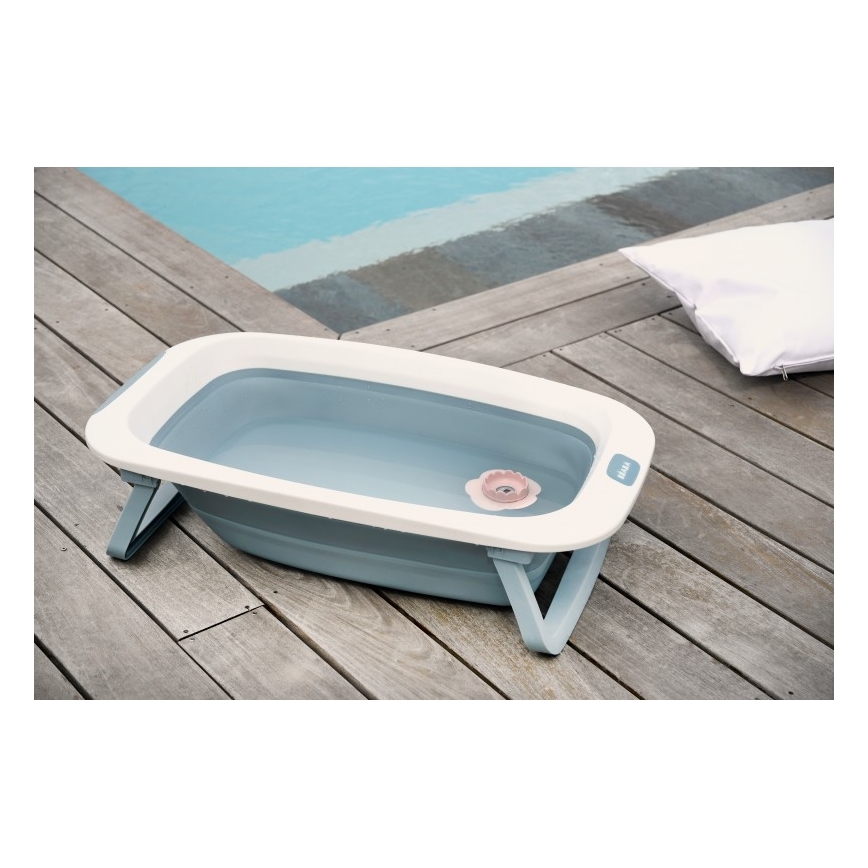Beaba - Children's foldable bath blue