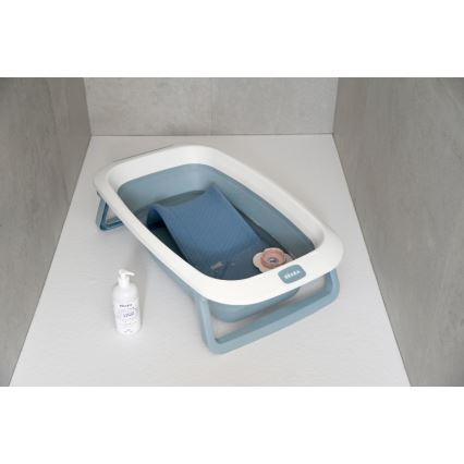Beaba - Children's foldable bath blue