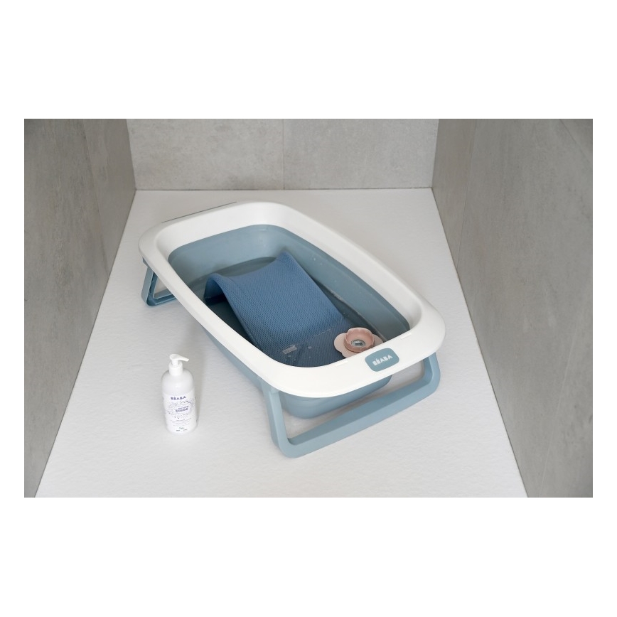 Beaba - Children's foldable bath blue