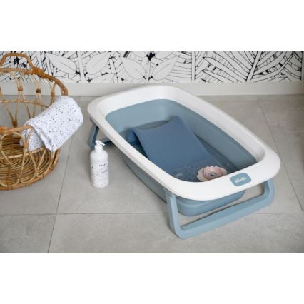 Beaba - Children's foldable bath blue