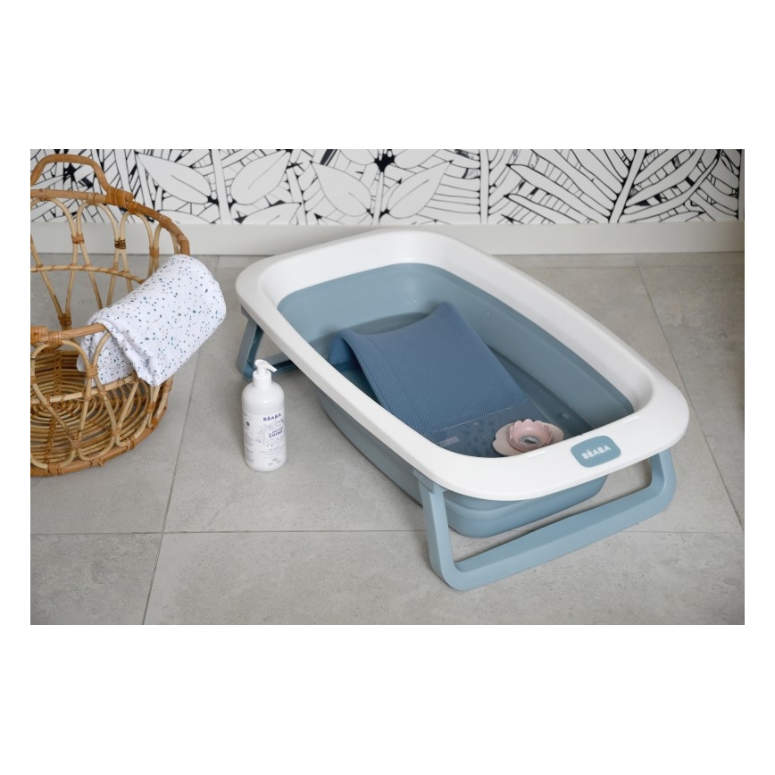 Beaba - Children's foldable bath blue