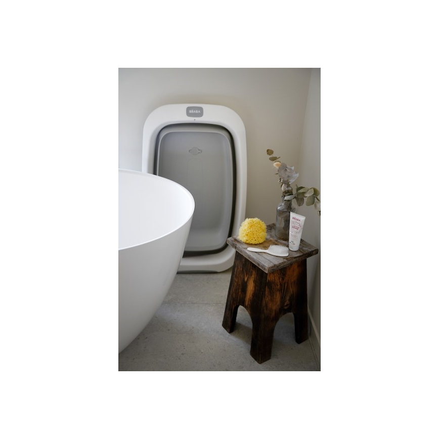 Beaba - Children's foldable bath grey