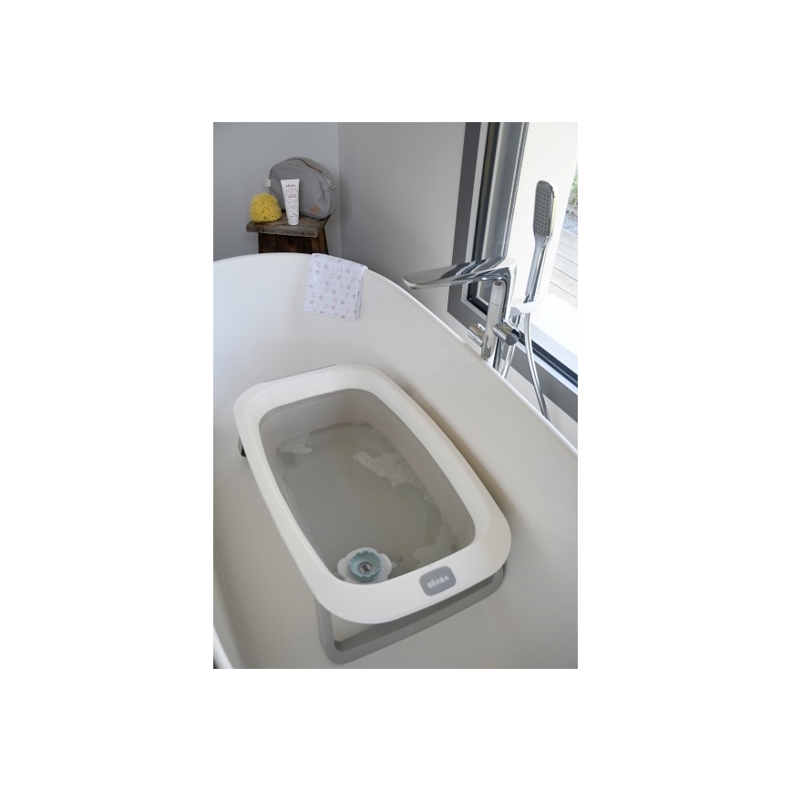 Beaba - Children's foldable bath grey