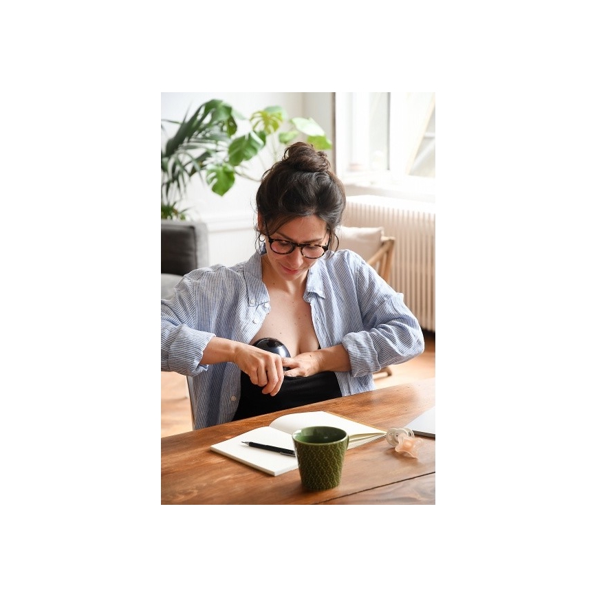 Beaba - HANDS-FREE Electric Breast Pump 180 ml 1300 mAh Blue