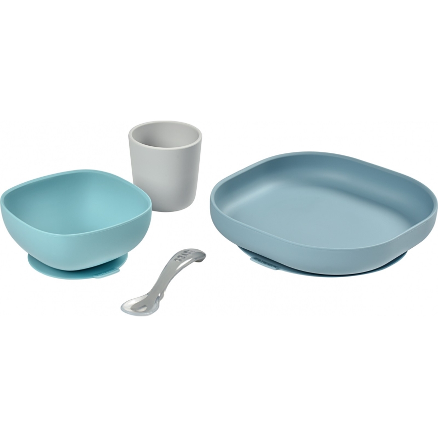 Beaba - Jungle 4-piece children's dining set