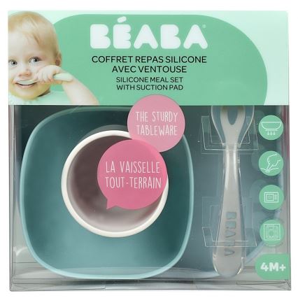 Beaba - Jungle 4-piece children's dining set