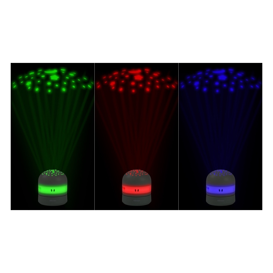 Beaba - PIXIE Melody Projector, USB/5V, 1300 mAh, Green