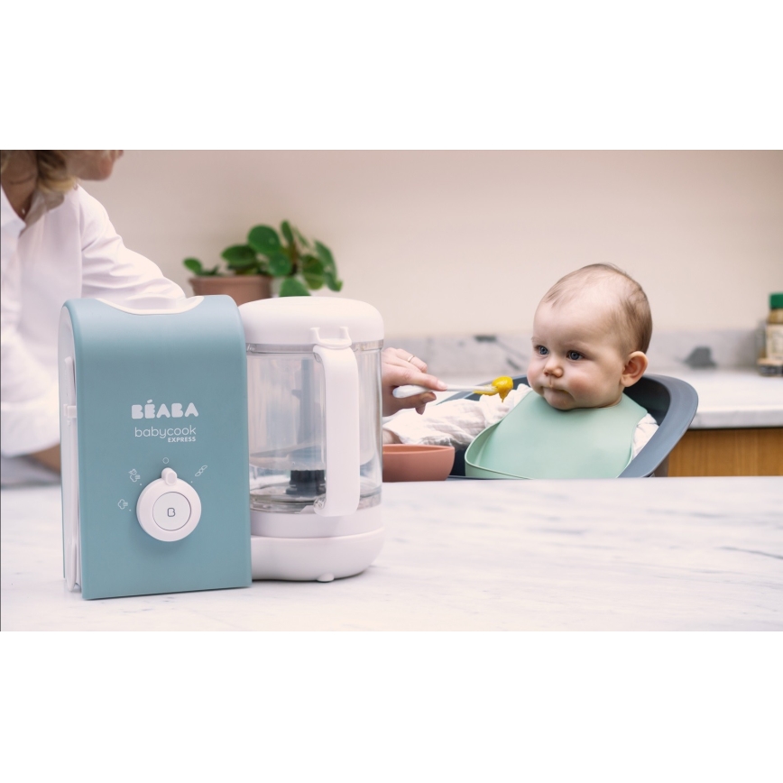 Beaba - Steam cooker 2in1 BABYCOOK EXPRESS blue