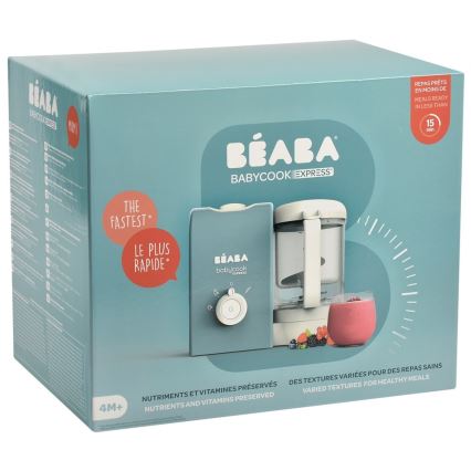 Beaba - Steam cooker 2in1 BABYCOOK EXPRESS blue