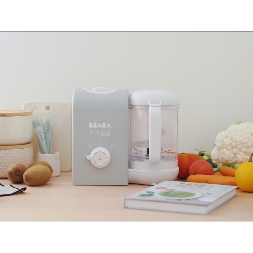 Beaba - Steam cooker 2in1 BABYCOOK EXPRESS grey