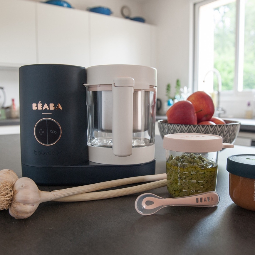 Beaba - Steam cooker 2in1 BABYCOOK NEO blue/white