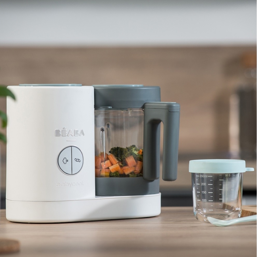 Beaba - Steam cooker 2in1 BABYCOOK NEO green/white