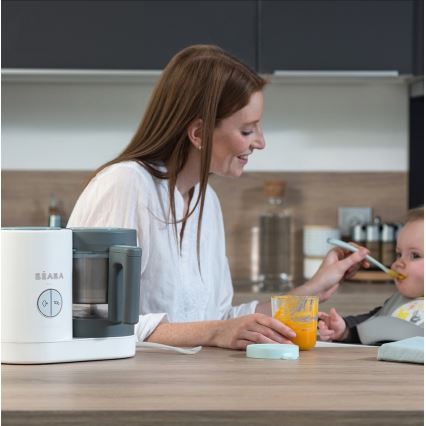 Beaba - Steam cooker 2in1 BABYCOOK NEO green/white