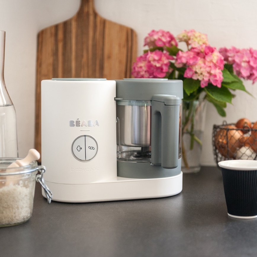 Beaba - Steam cooker 2in1 BABYCOOK NEO white/grey