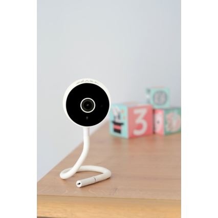 Beaba - ZEN CONNECT 5V Wi-Fi Smart Baby Monitor, White