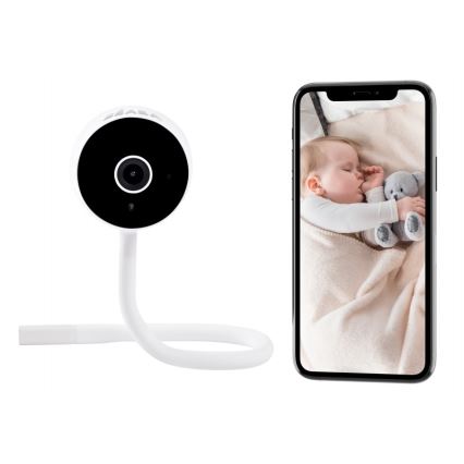 Beaba - ZEN CONNECT 5V Wi-Fi Smart Baby Monitor, White