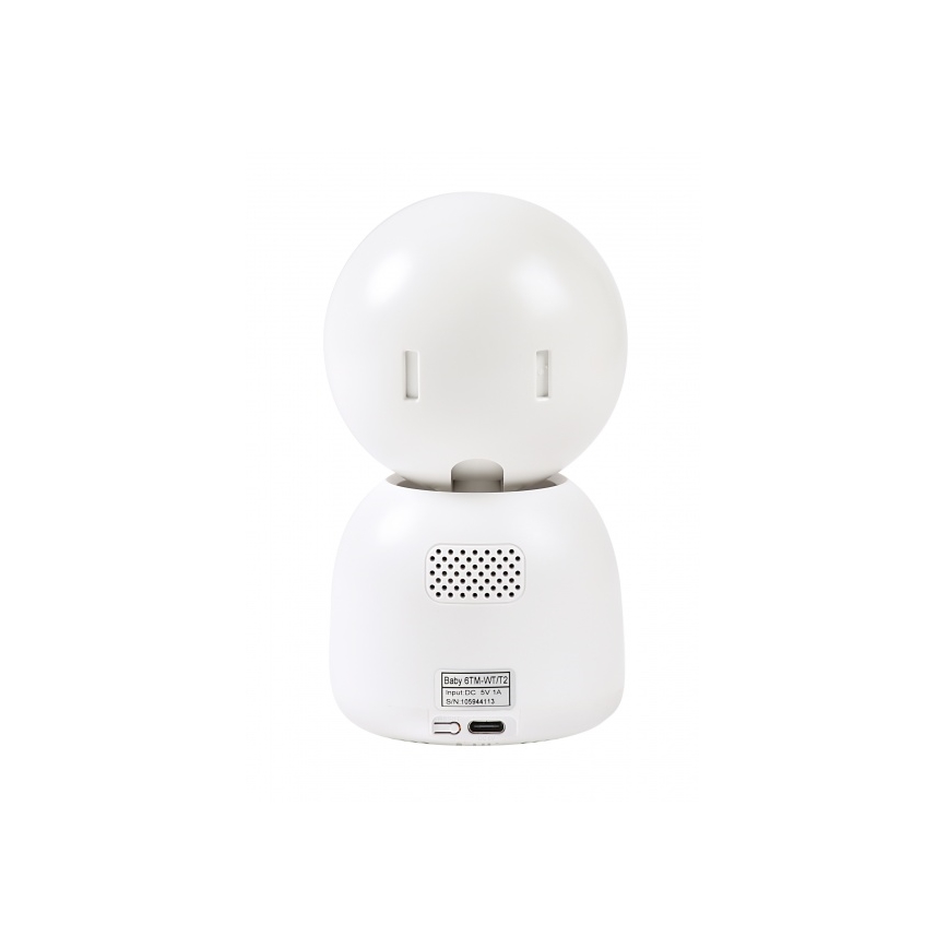 Beaba - ZEN NIGHT Smart Rechargeable Baby Monitor with Parent Unit 720p 5V 4000 mAh Wi-Fi White