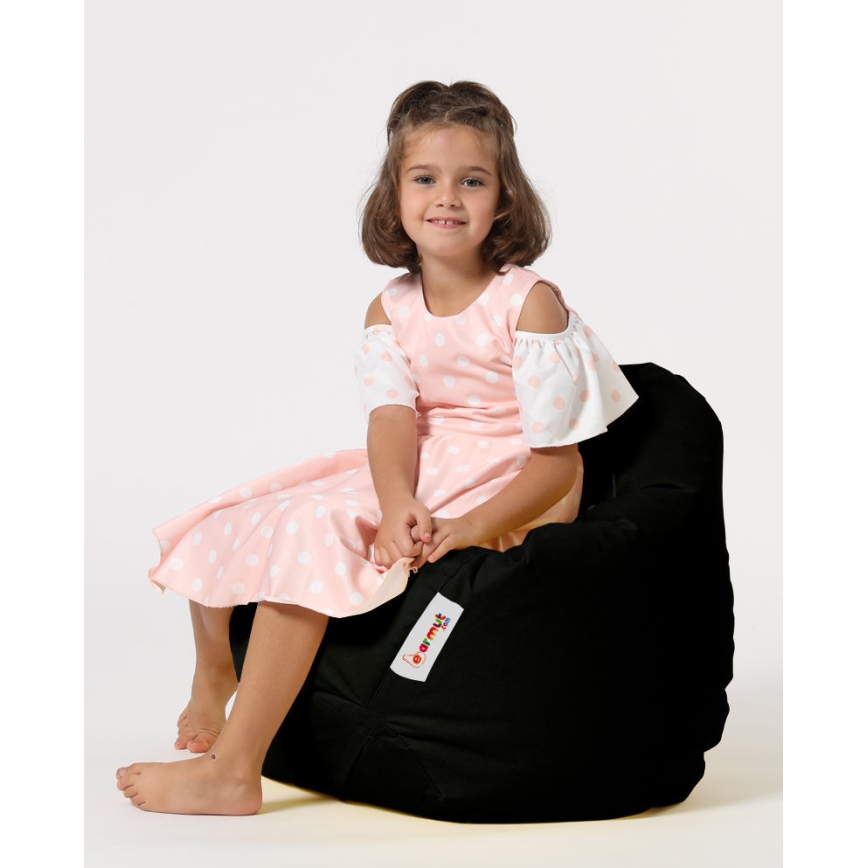 Bean bag 60x60 cm black