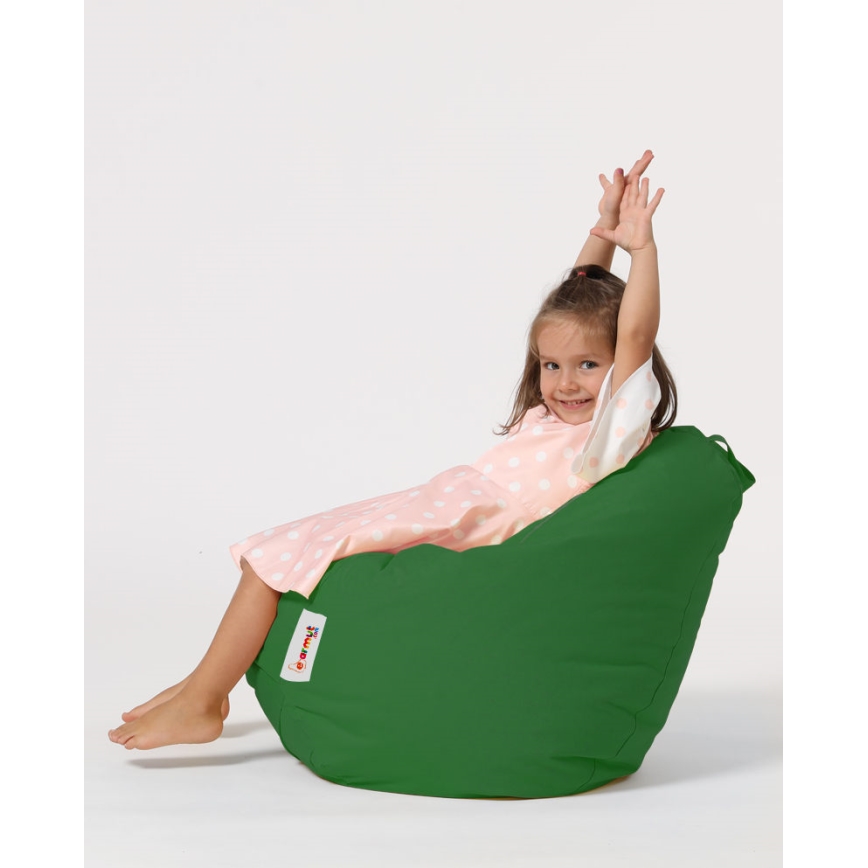 Bean bag 60x60 cm green