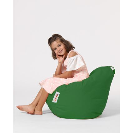 Bean bag 60x60 cm green
