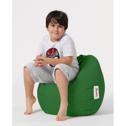 Bean bag 60x60 cm green
