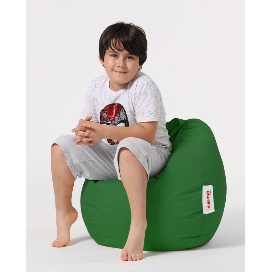 Bean bag 60x60 cm green