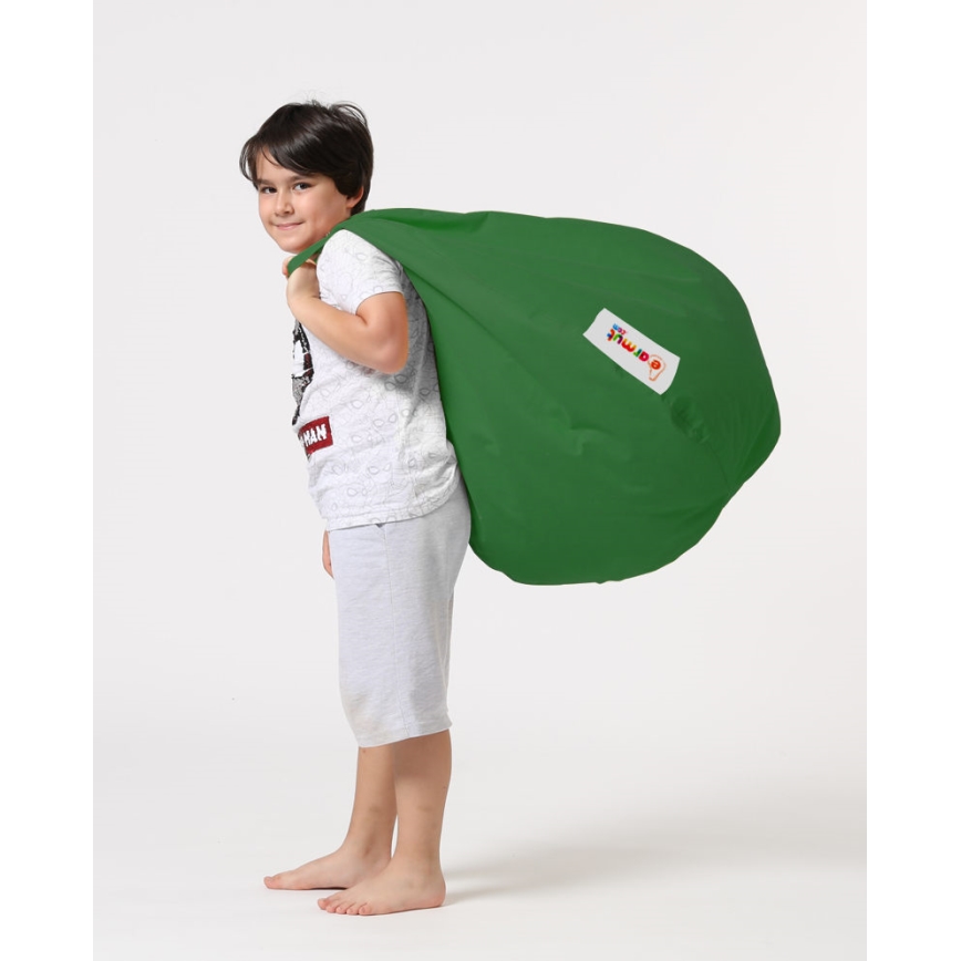 Bean bag 60x60 cm green