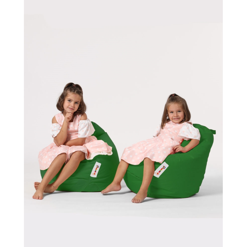 Bean bag 60x60 cm green