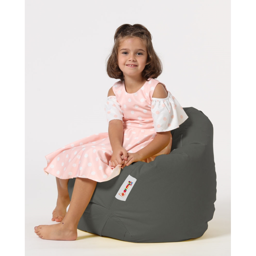 Bean bag 60x60 cm grey