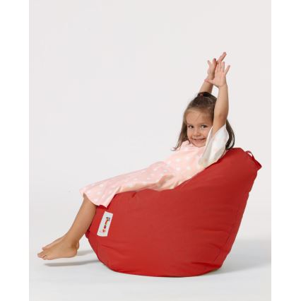 Bean bag 60x60 cm red