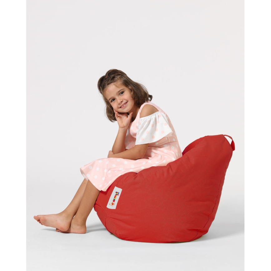 Bean bag 60x60 cm red
