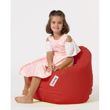 Bean bag 60x60 cm red