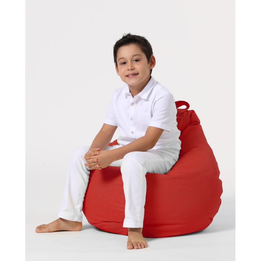 Bean bag 60x60 cm red