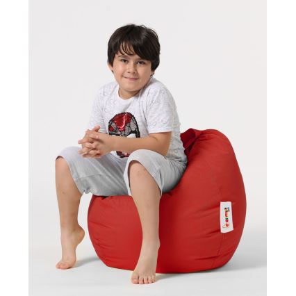 Bean bag 60x60 cm red