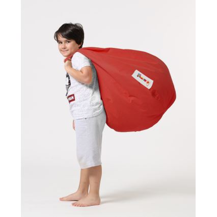 Bean bag 60x60 cm red
