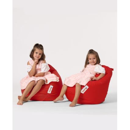Bean bag 60x60 cm red