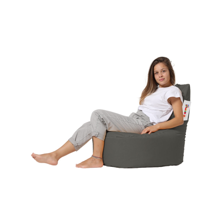 Bean bag 70x70 cm grey