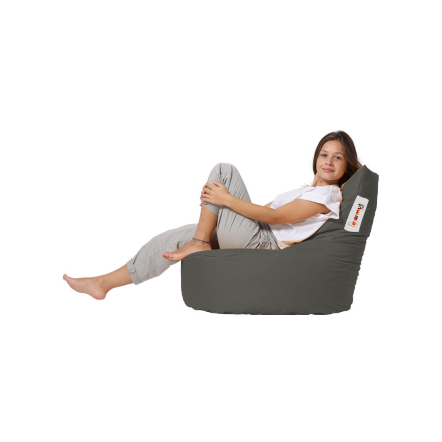 Bean bag 70x70 cm grey