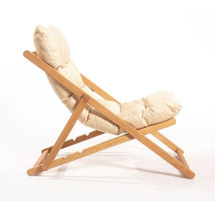 Beech garden armchair 59x44 cm