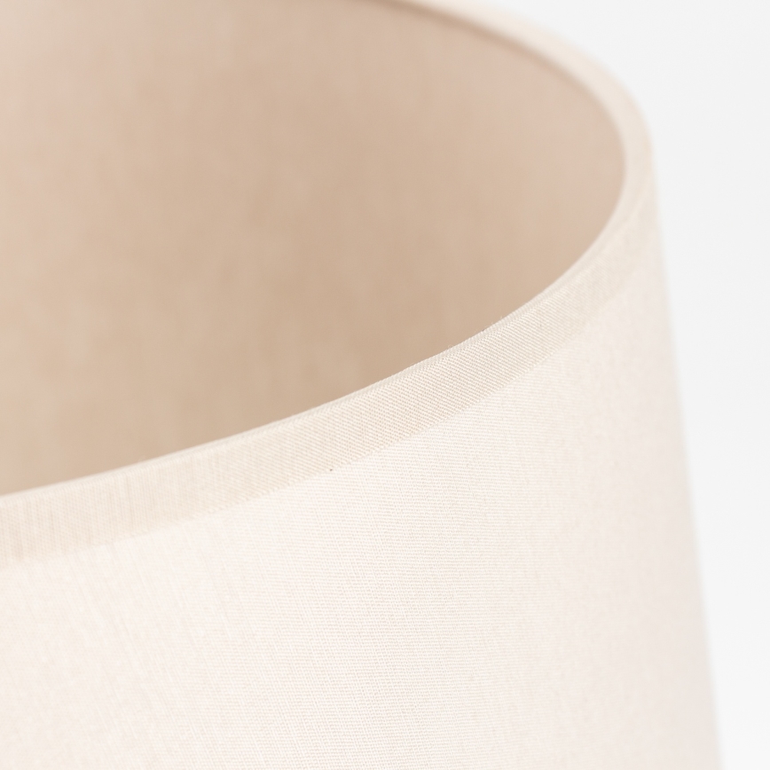 Beige replacement lampshade for SANTANA table lamp, 27 cm diameter