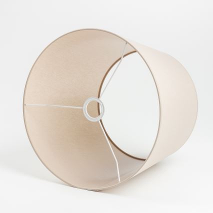 Beige replacement lampshade for SANTANA table lamp, 27 cm diameter