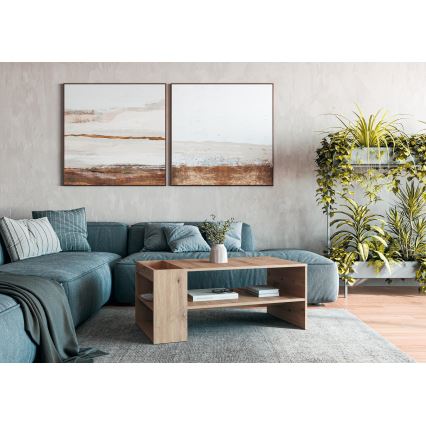 BELA Coffee Table 100 x 42 cm, Artisan Oak